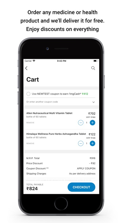 1mg - Health & Pharmacy App