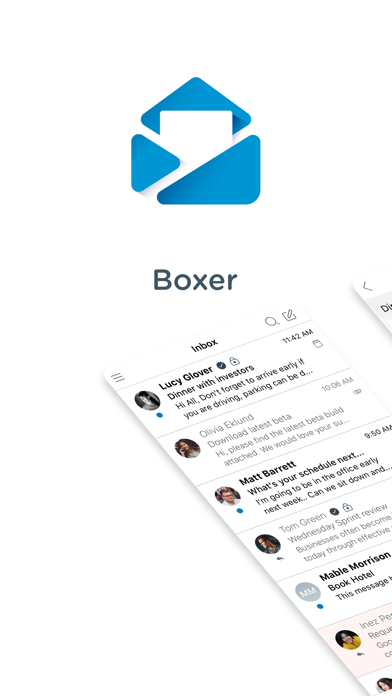Screenshot #1 pour Boxer - Workspace ONE