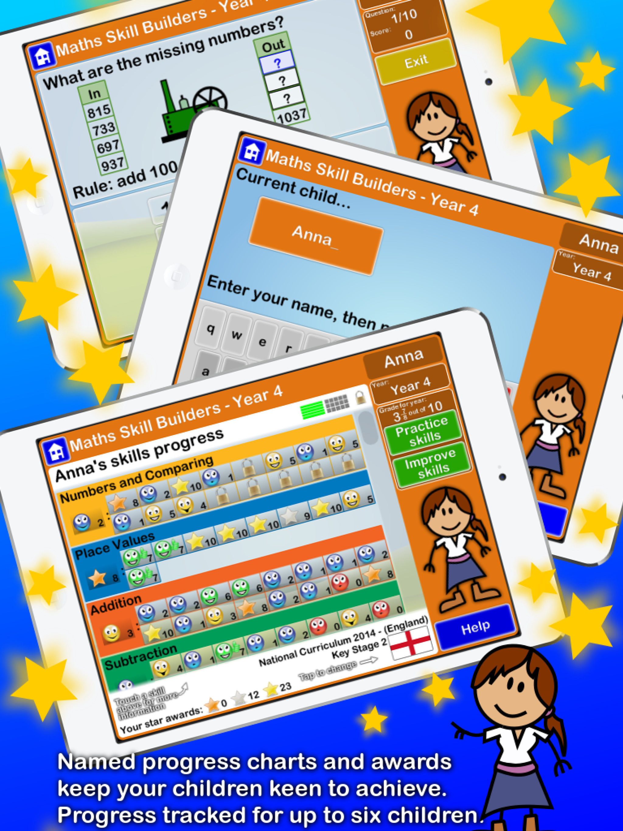 Maths Skill Builders Year 4 UK screenshot 7