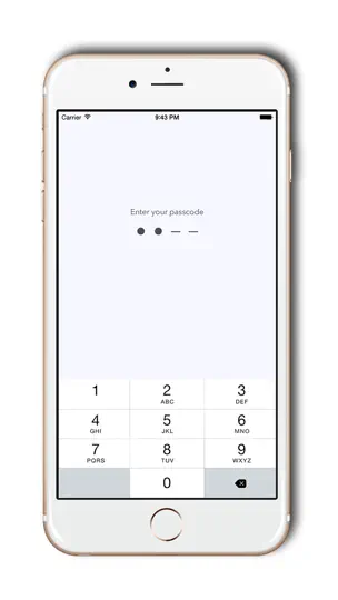 Screenshot von Save Notes - Secure Your Data auf dem iPhone 1