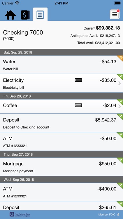 FirstB2B Mobile Banking screenshot-4