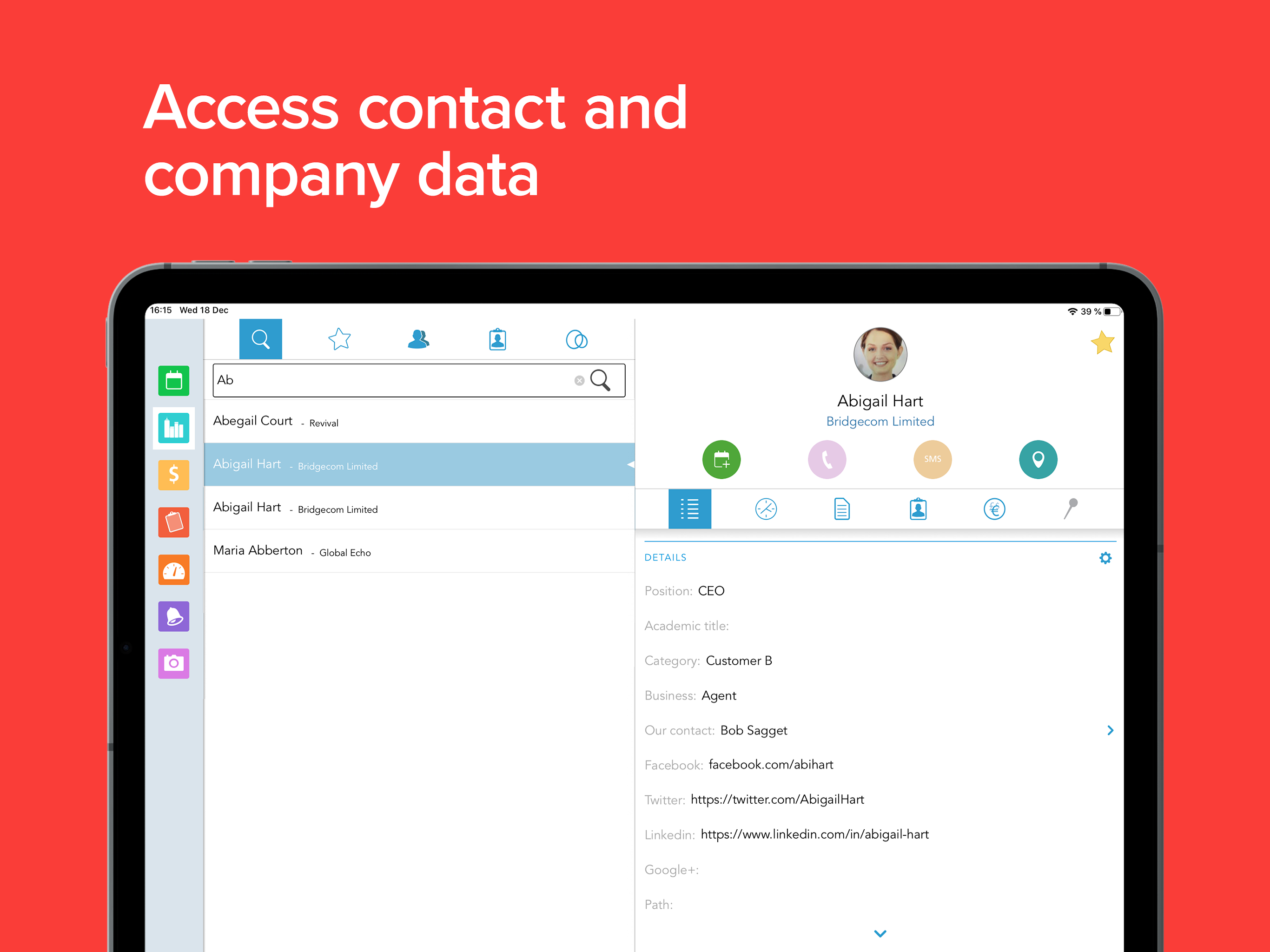 SuperOffice Pocket CRM