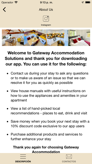 Gateway Accommodation screenshot 2