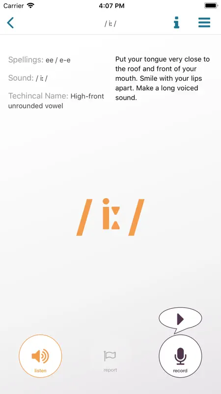British English Sounds screenshot 2 of 5
