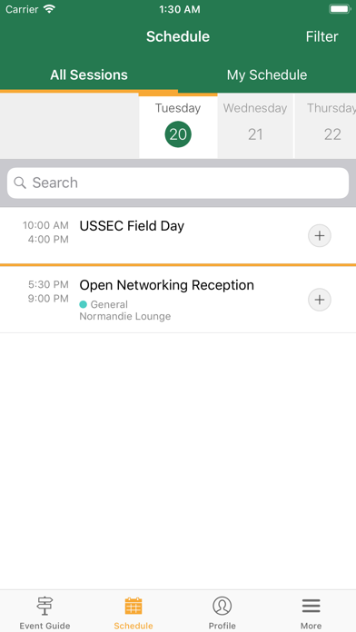 USSOY EVENTS screenshot 3