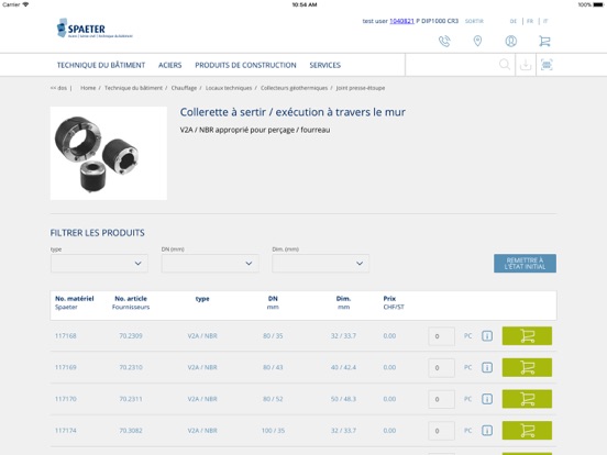 Screenshot #5 pour SPAETER mobile App