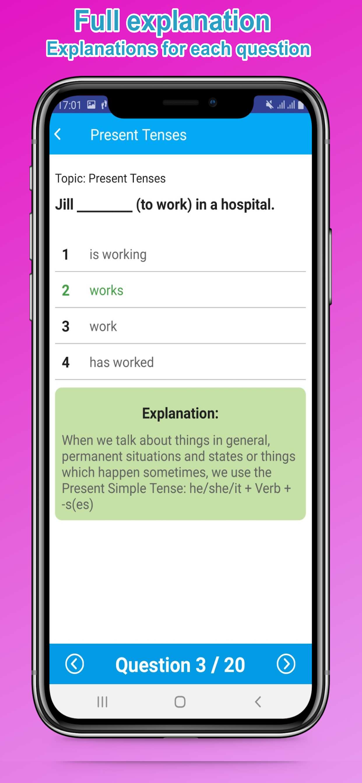 English Grammar - Grammar Test screenshot 3