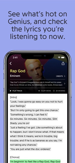 rap genius app