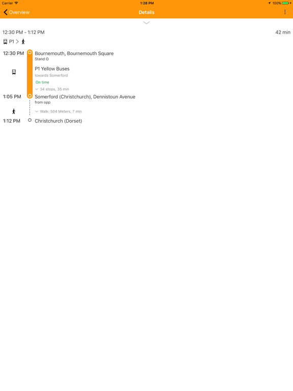 Screenshot #5 pour Traveline SW Journey Planner