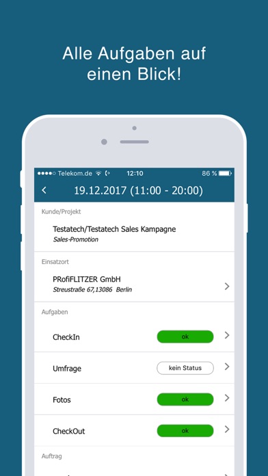 myPRF Screenshot