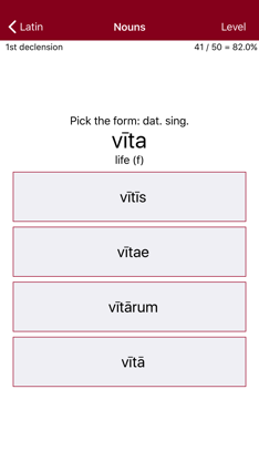 Liberation Philology Latin screenshot 3