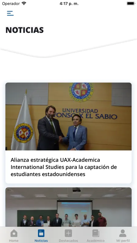 UAX - U. Alfonso X el Sabio screenshot 6 of 9