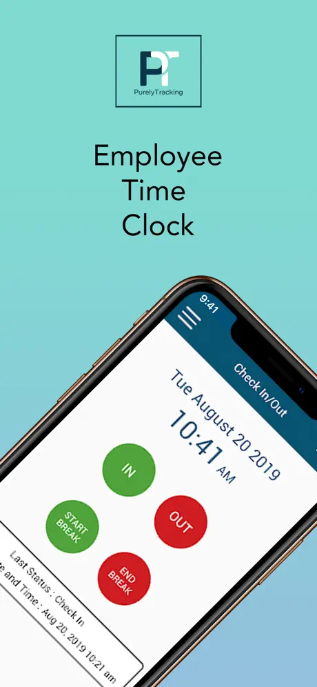 PurelyTracking Time Clock