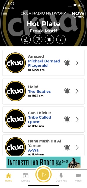 CKUA Radio Network on the App Store