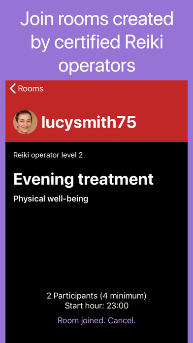 Reiki Rooms Screenshot