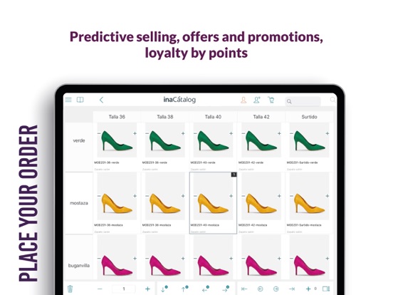inaCátalog Total Sales app screenshot 2