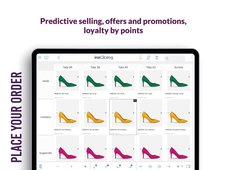 inaCátalog Total Sales