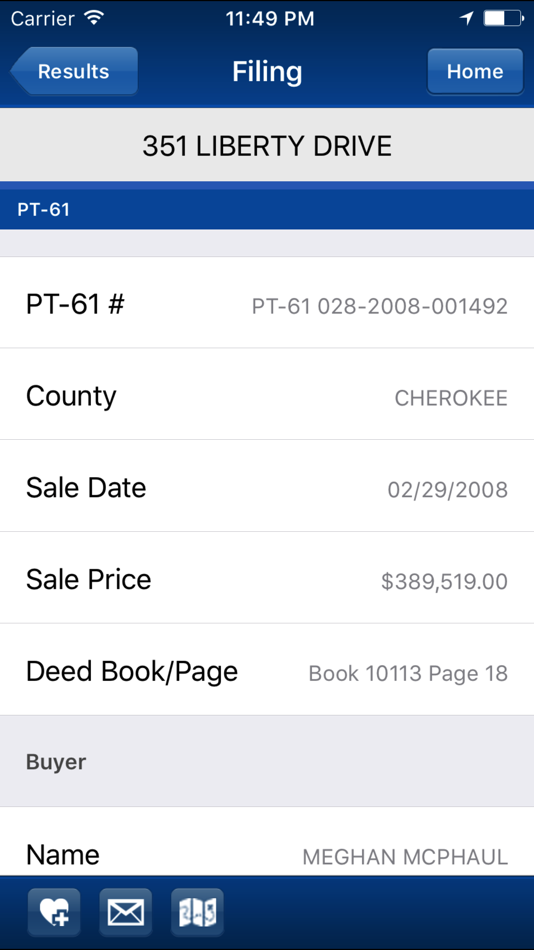 #4. Map Search (iOS) 由: The Clerks Authority