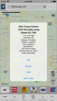 truck stops pro iphone screenshot 2