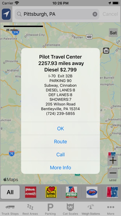 Truck Stops Pro