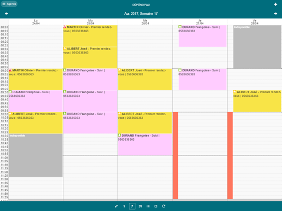 Screenshot #5 pour Agenda En Ligne