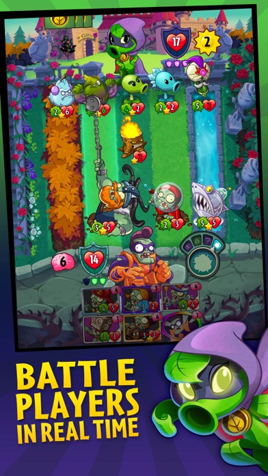 Plants vs. Zombies™ Heroes screenshot 1