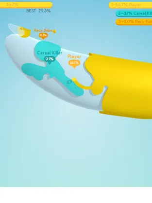 Screenshot 2 Paper.io 3D iphone