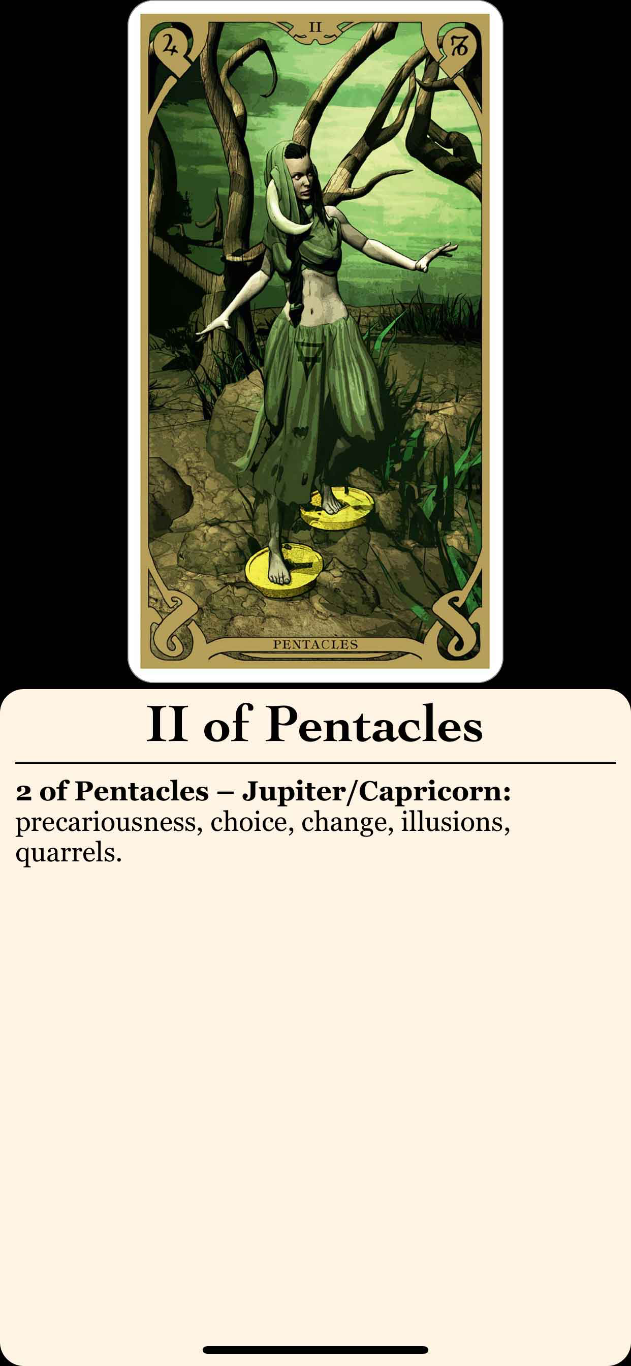 Night Sun Tarot screenshot 4
