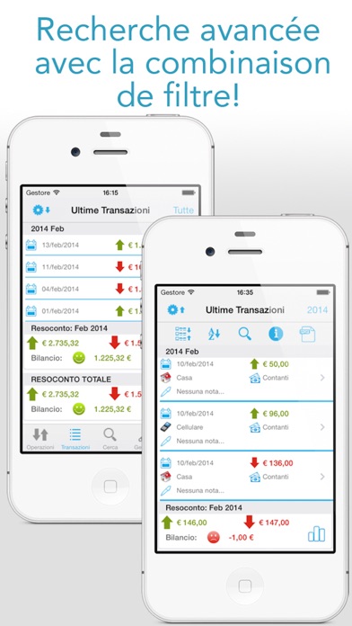 Screenshot #2 pour myMoney - Gestion des dépenses