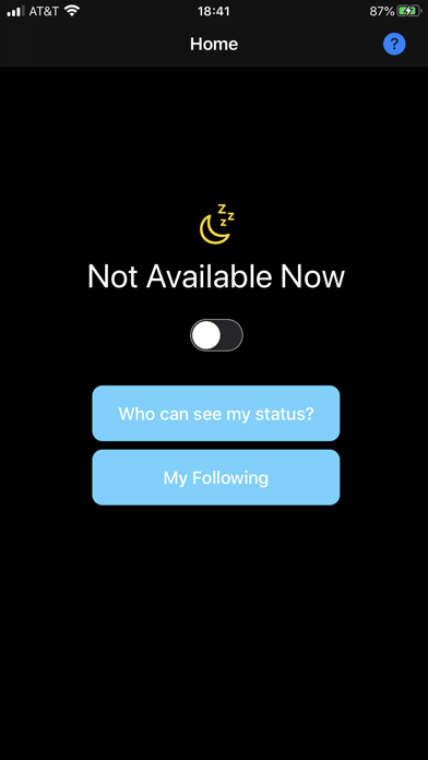 Screenshot #2 pour Who's Available?