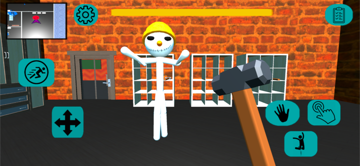 Ice Snowman Neighbor screenshot 4