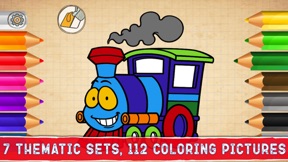Baby games: my simple coloring screenshot