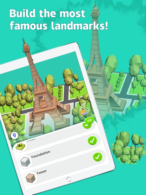 Screenshot #5 pour Idle Landmarks