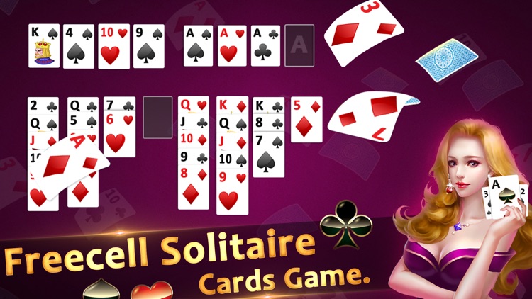 Solitaire Free Cell Card Game