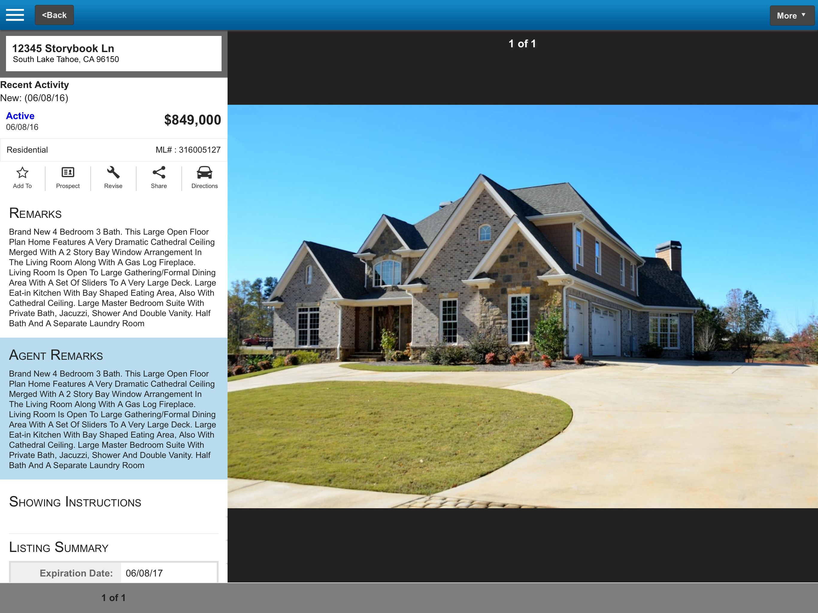 STAR MLS screenshot 3