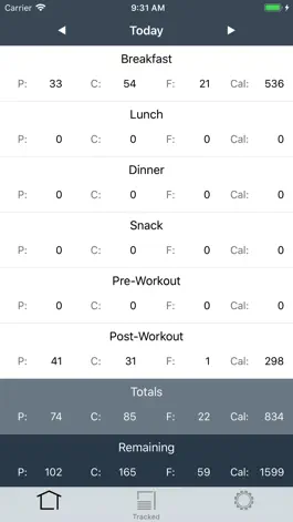 Game screenshot Trackit Macronutrient Tracker mod apk