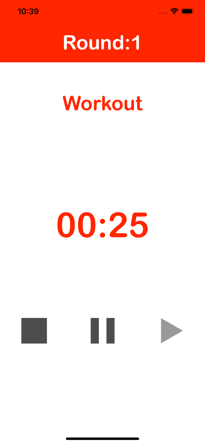 インターバルタイマーfotトレーニング
