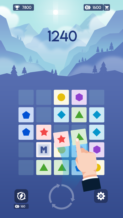 Merge Block - 2048 Star Puzzle screenshot 2