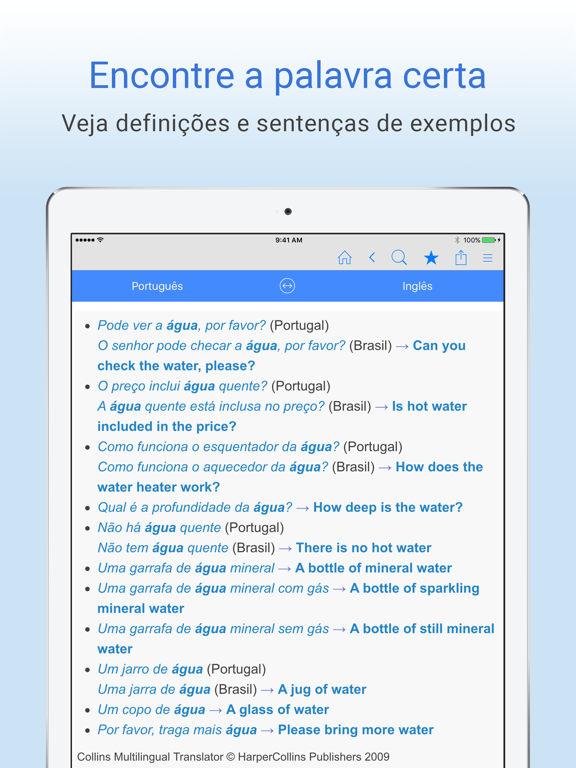 Screenshot #6 pour Dicionário Português Inglês