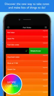 fast notes - memo and lists iphone screenshot 1