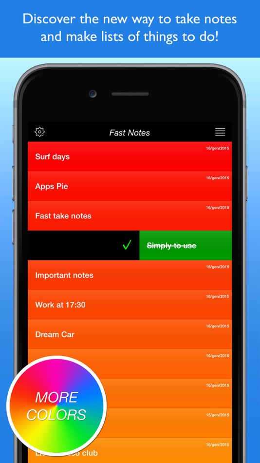 Fast Notes - Memo and lists - 3.0 - (iOS)