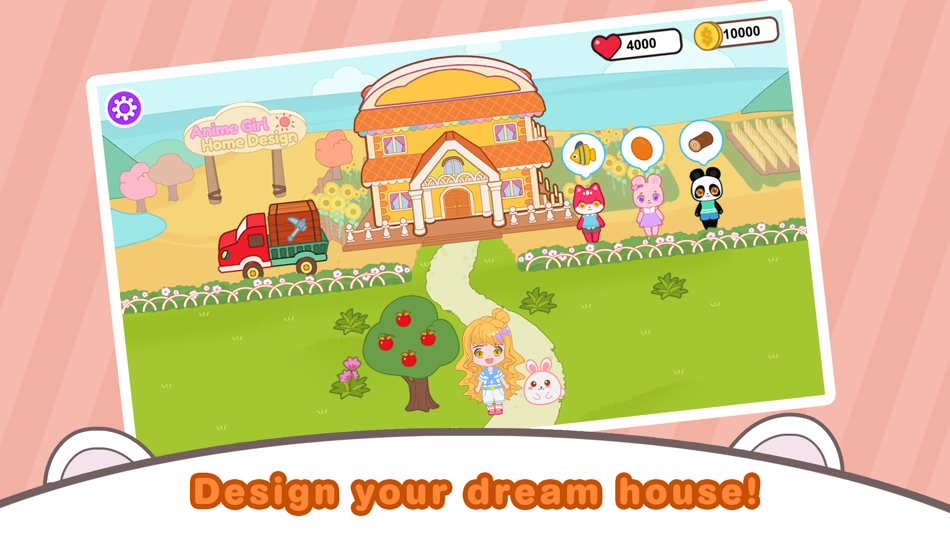 Anime Girl Home Design - 1.3 - (iOS)