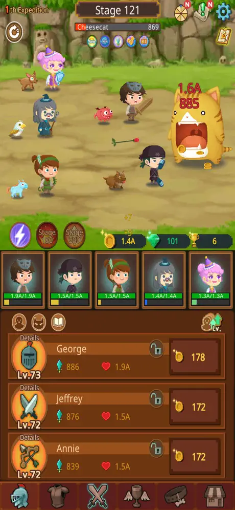 Job Hunt Heroes : Idle RPG