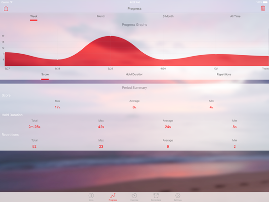 Screenshot #5 pour myKegel Kegel Exercise Trainer