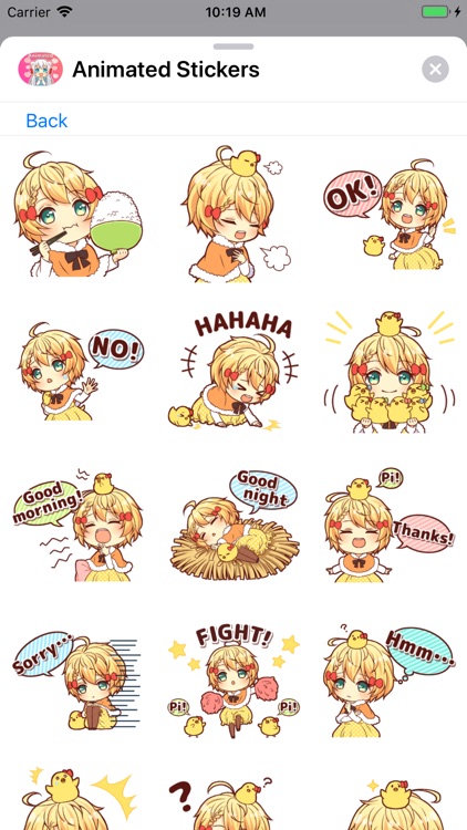 Animated Girls Stickers screenshot-5