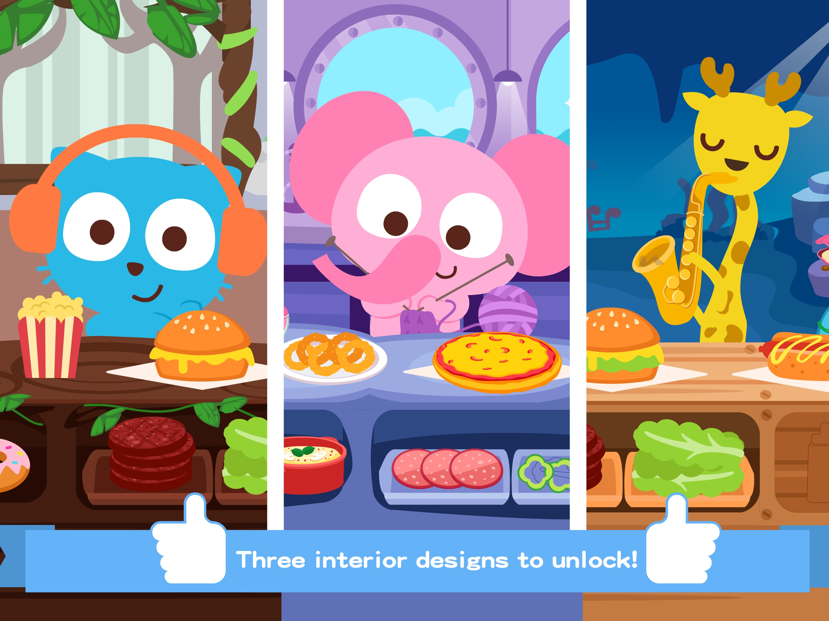 Purple Pink Burger Shop screenshot 7