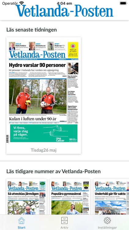 Vetlanda-Posten e-tidning