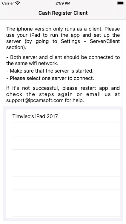 Instant Cash Register