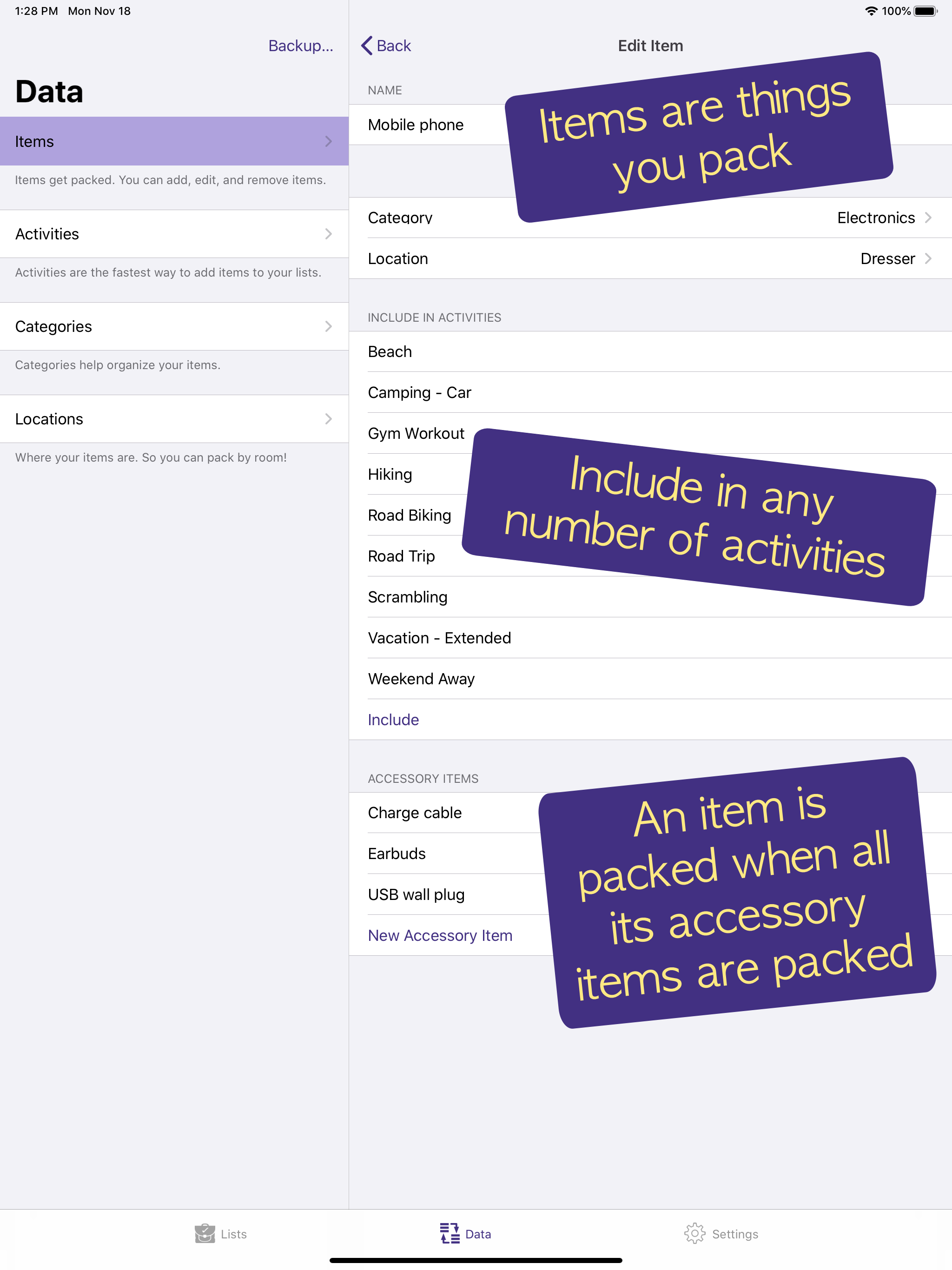 PackCheck Packing List screenshot 19