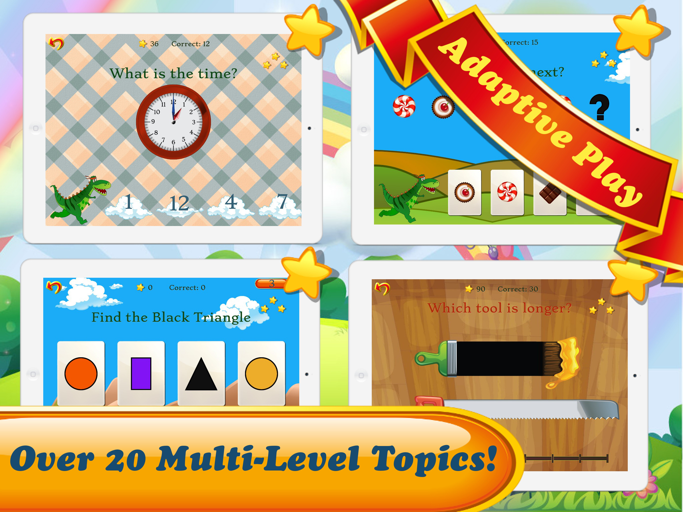 Dino Companion learning games